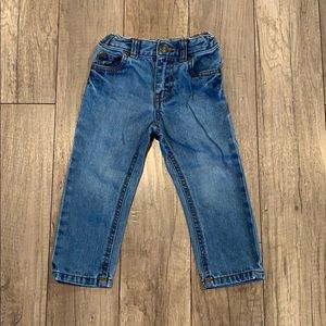 Light straight jeans